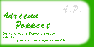 adrienn poppert business card
